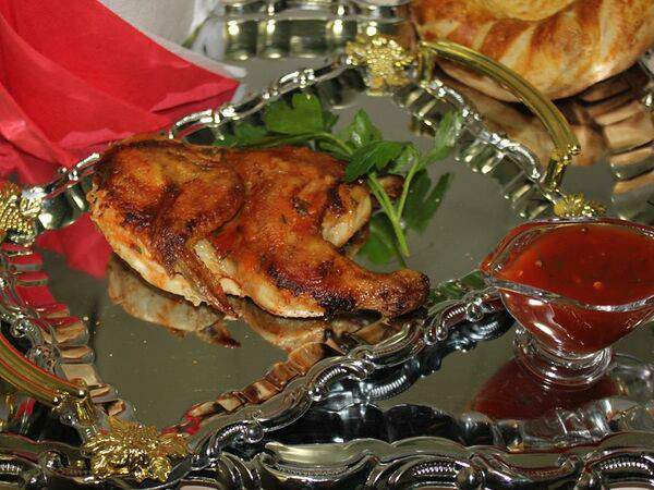 Уголок - Цыпленок табака порция