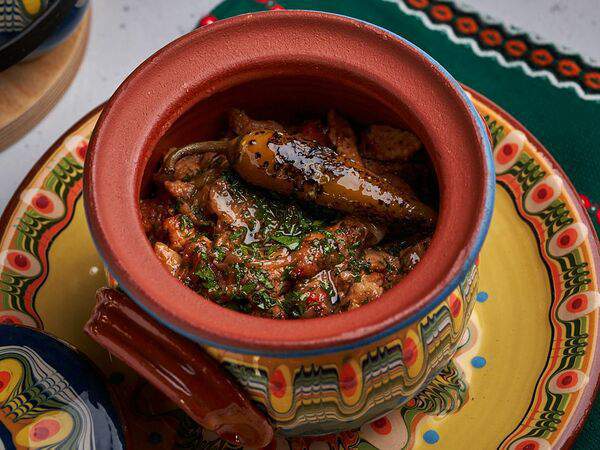 Булгур - Кавърма от пилешки