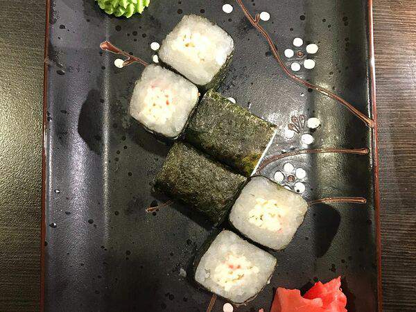 Панда - Мини-ролл с крабом