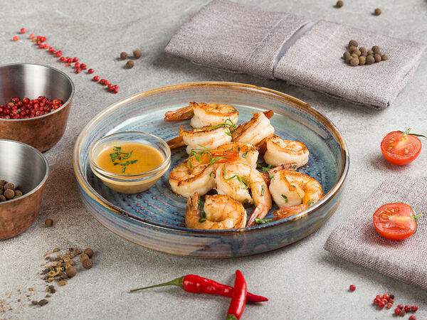 Alibi - Креветки на гриле