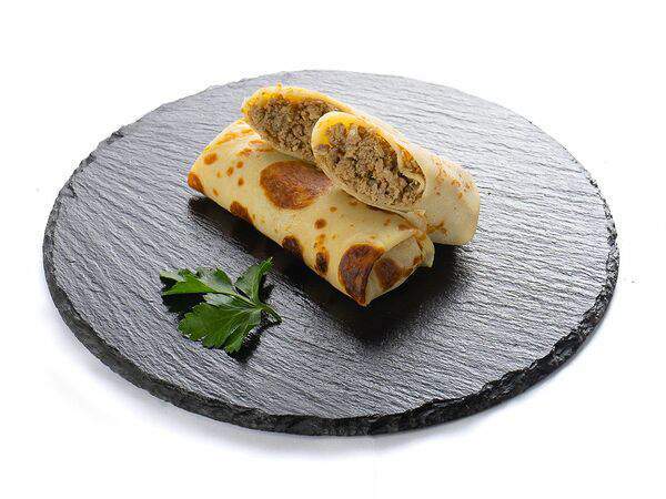 Мастер ланч - Блины с мясом со сметаной