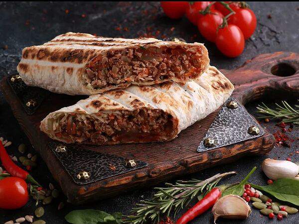 Шашлычный домик - Шаурма на углях из свинины