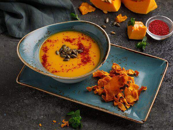 Охота на енота - Тыквенный крем-суп на кокосом молоке