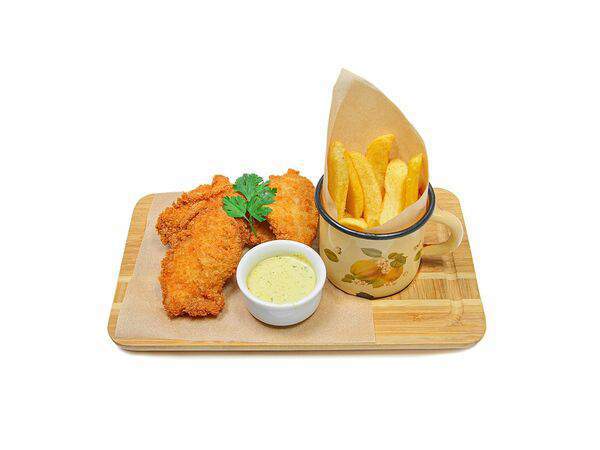 Maison - Наггетсы куриные с картофелем фри