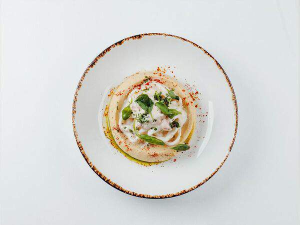 Огонёк - Хумус с кальмаром