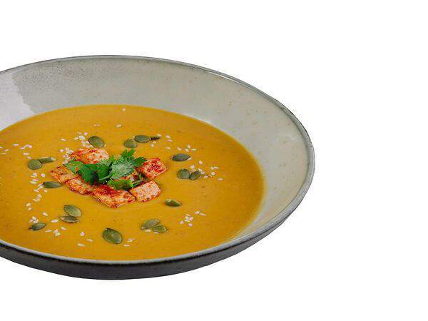 BAO Noodles & Sushi Bar - Тыквенный суп-пюре с пастой Том Ям