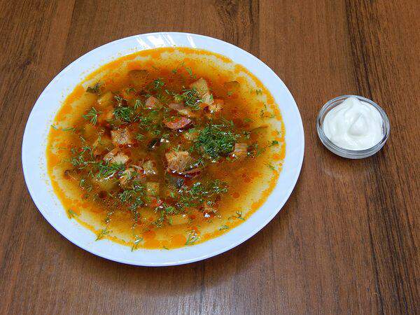 Армянский шашлык - Суп Солянка