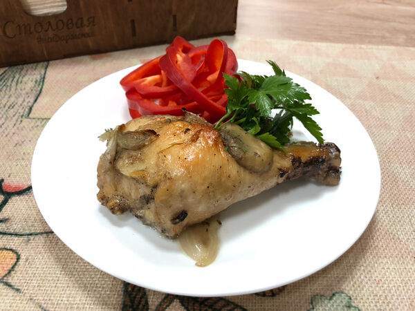 Столовая на Фармочке - Окорочок по-французски