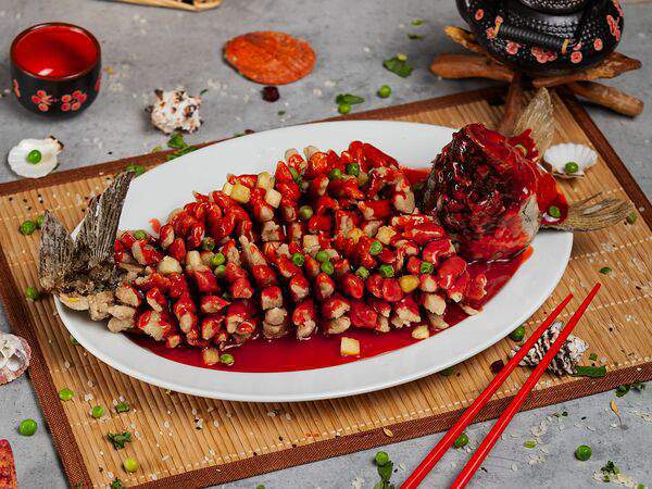 Тайшань - Карп жареный Белка