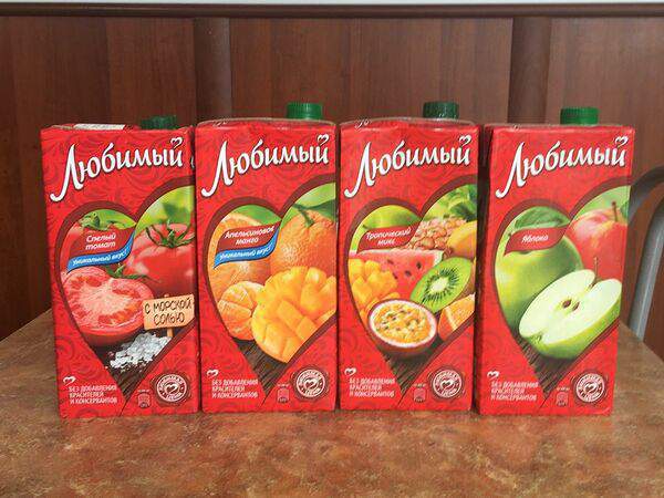 Восточное бистро - Сок Любимый