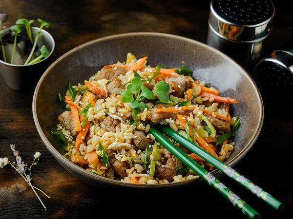 Foodmarket #FaceRoll - Рис со свининой