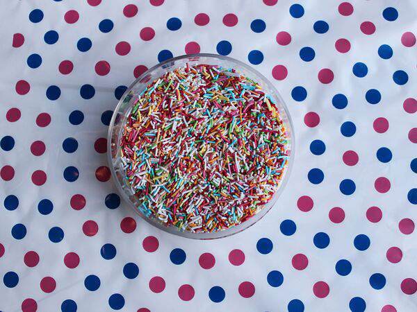 Баскин Роббинс, мороженое - Топпинг посыпка Радуга