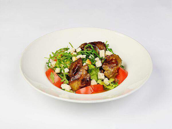 Pizzeria italia - Салат с куриной печенью