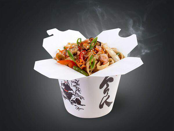 Суши Lait - Вок Лапша Удон с морепродуктами