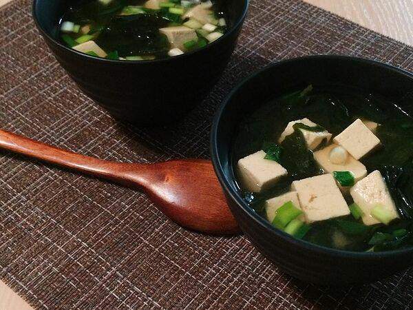 Чиливилли - Мисо суп с лососем