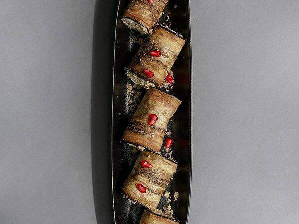 Pirosmani - Баклажановые рулетики с грецким орехом