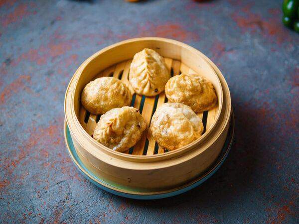 Кафе Gold - Манты жаренные с говядиной