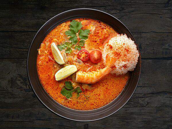 Kinza House - Tom yum с креветкой