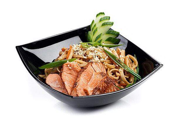 Кушай суши & пиццу - Wok c лососем