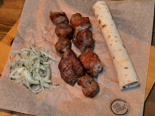 Папа Mangals - Шашлык из фермерской cвинoй шейки