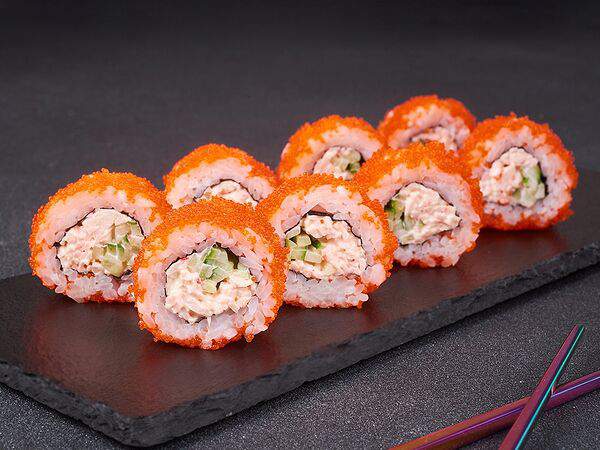 СушиСет - Ролл Калифорния в икре оранж