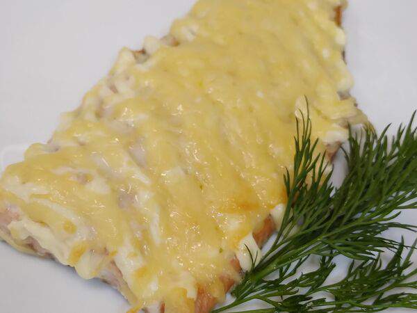 Маяк - Горбуша запеченная под сыром