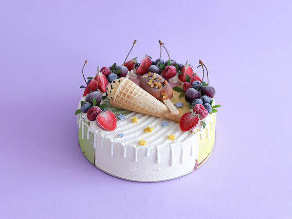 Натуральное мороженое Creme & Caramel - Набор четвертинок с фирменным декором