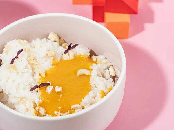 Art Cafe - Рисовая каша на кокосовом молоке с манго и кешью