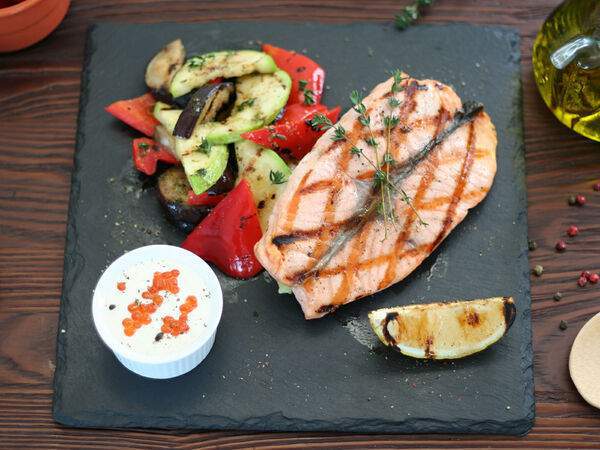 Gold Grot - Стейк из семги