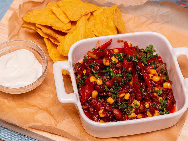 Акварель - Фахитос из говяжьей вырезки с кукурузными начос