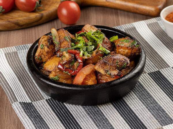 Грузинский дворик - Оджахури из свинины