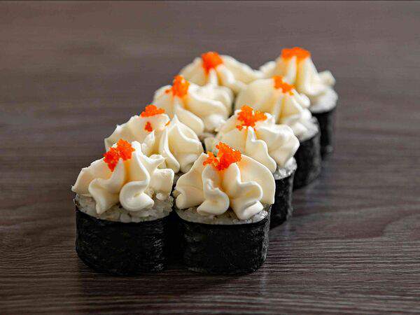 Едакратия - Ролл Сливочный спайси окунь