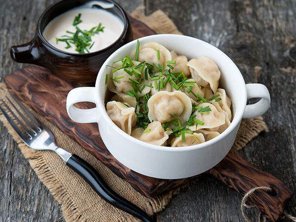 Пельменная философия - Пельмени со свининой с квашеной капустой