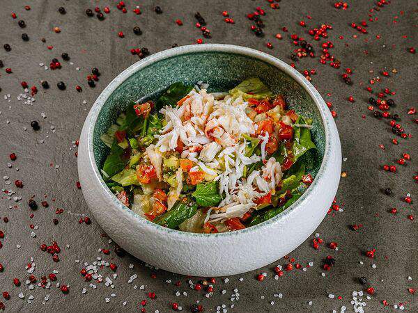 12 - Салат с камчатским крабом