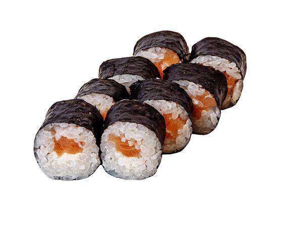 Быстрый японец - Мини-ролл Сливочный с лососем