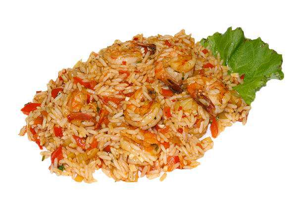 Бочка - Острый плов с креветками