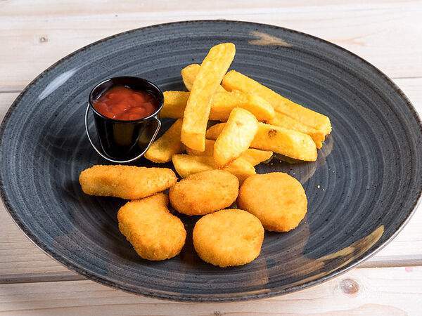 Garage - Куриные наггетсы с бельгийским картофелем