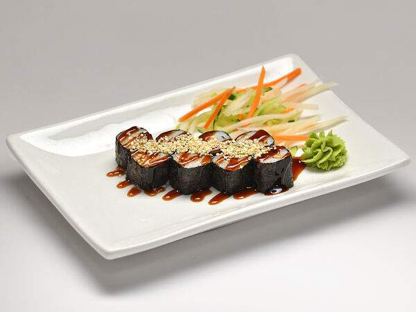 Зебры - Ролл с угрём