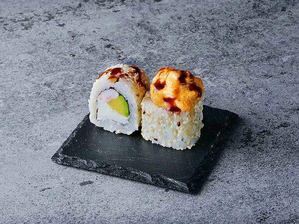 THE BOX - Запеченный ролл Чили тай