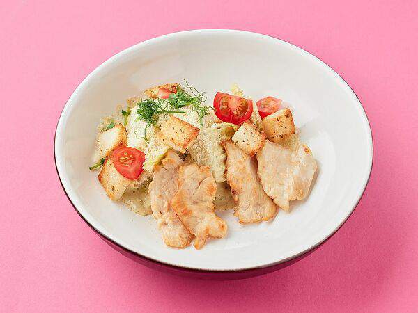 Фартук бистро - Цезарь с креветками