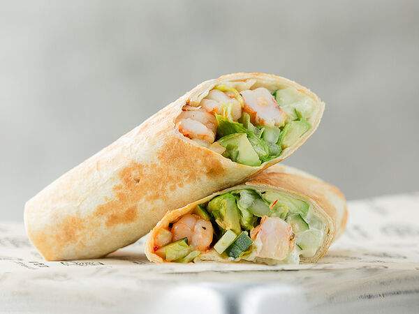 Craft Brew Cafe - Шаверма с королевскими креветками