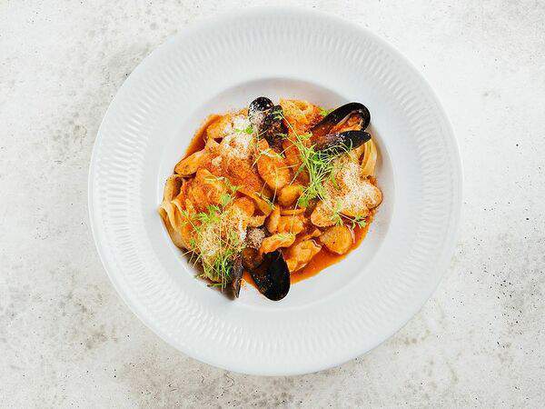 Forno rosso - Паста с морепродуктами