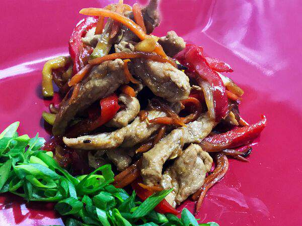 Мегаполис - Свинина с овощами