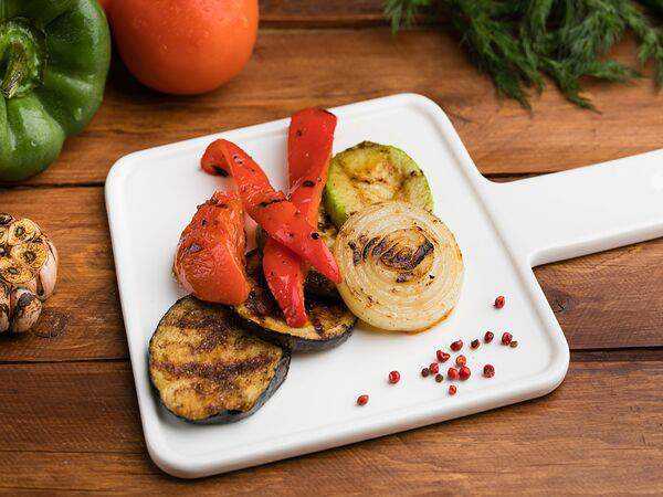 Мама, я дома - Овощи на углях