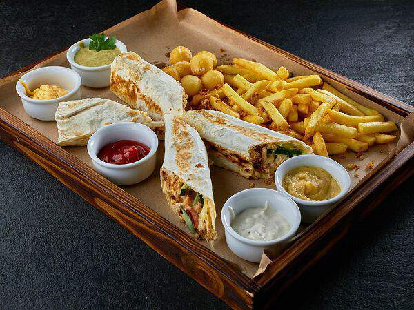 Leo shaverma and bar - Шаверма из говядины Ливанская