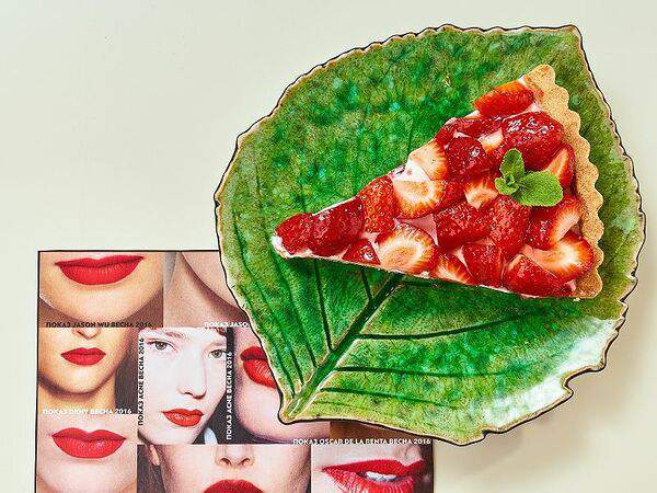 Milovita - Кростата с клубникой