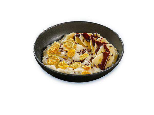 Крутил Вертел - Каша с бананом и шоколадом