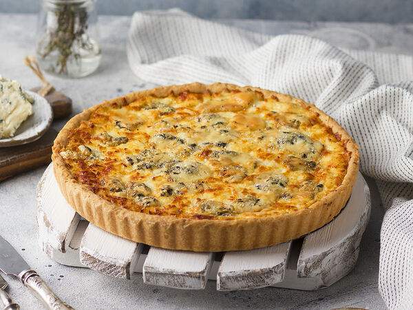 Машенькины пироги - Амстердамский пирог с сырами Чеддер, Пармезан, Горгонзола