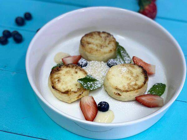 Акварель - Сырники с сыром рикотта