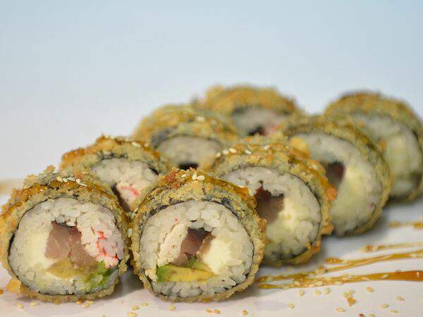 GoldenCook - Жареный ролл Унаги